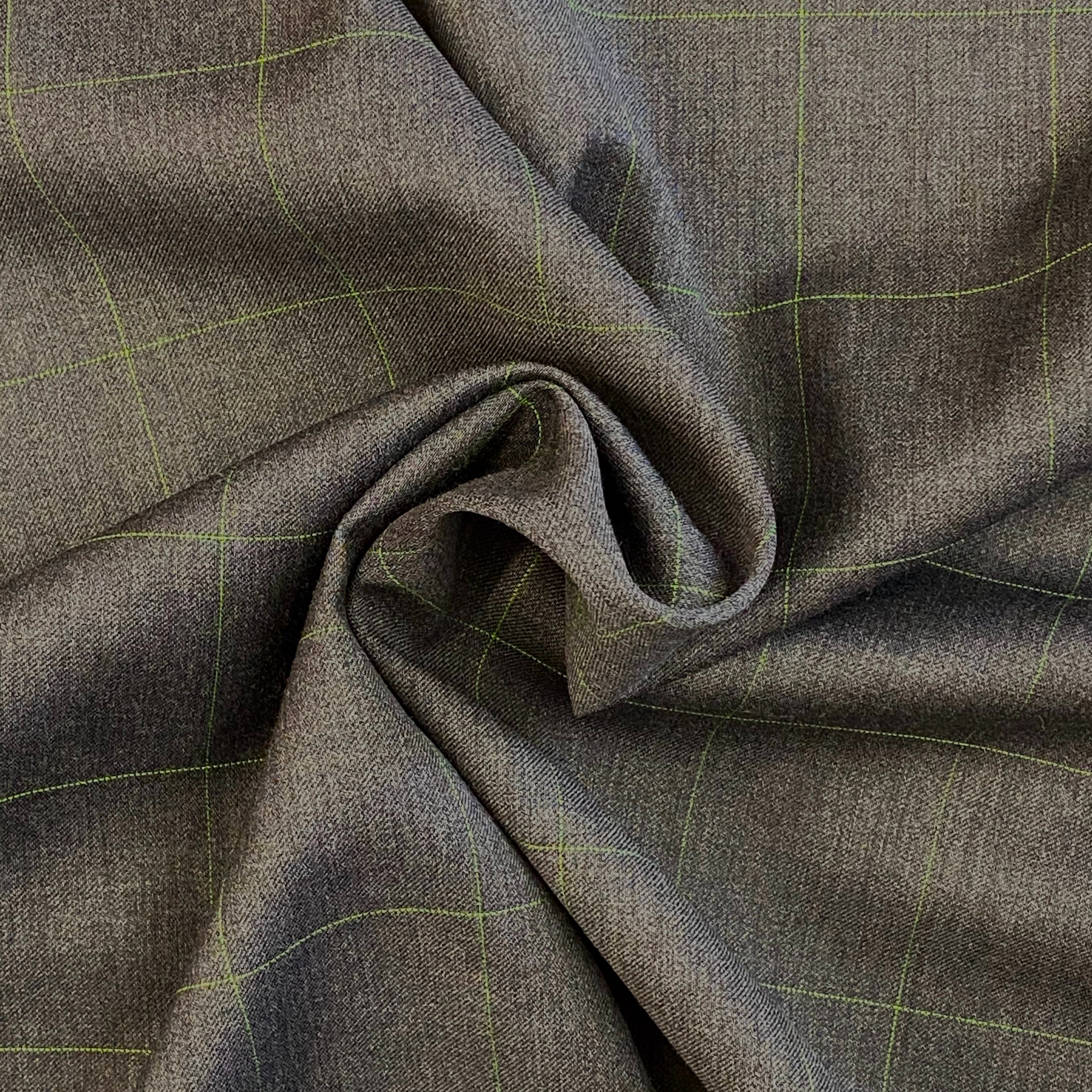 Suiting Grey and Lime