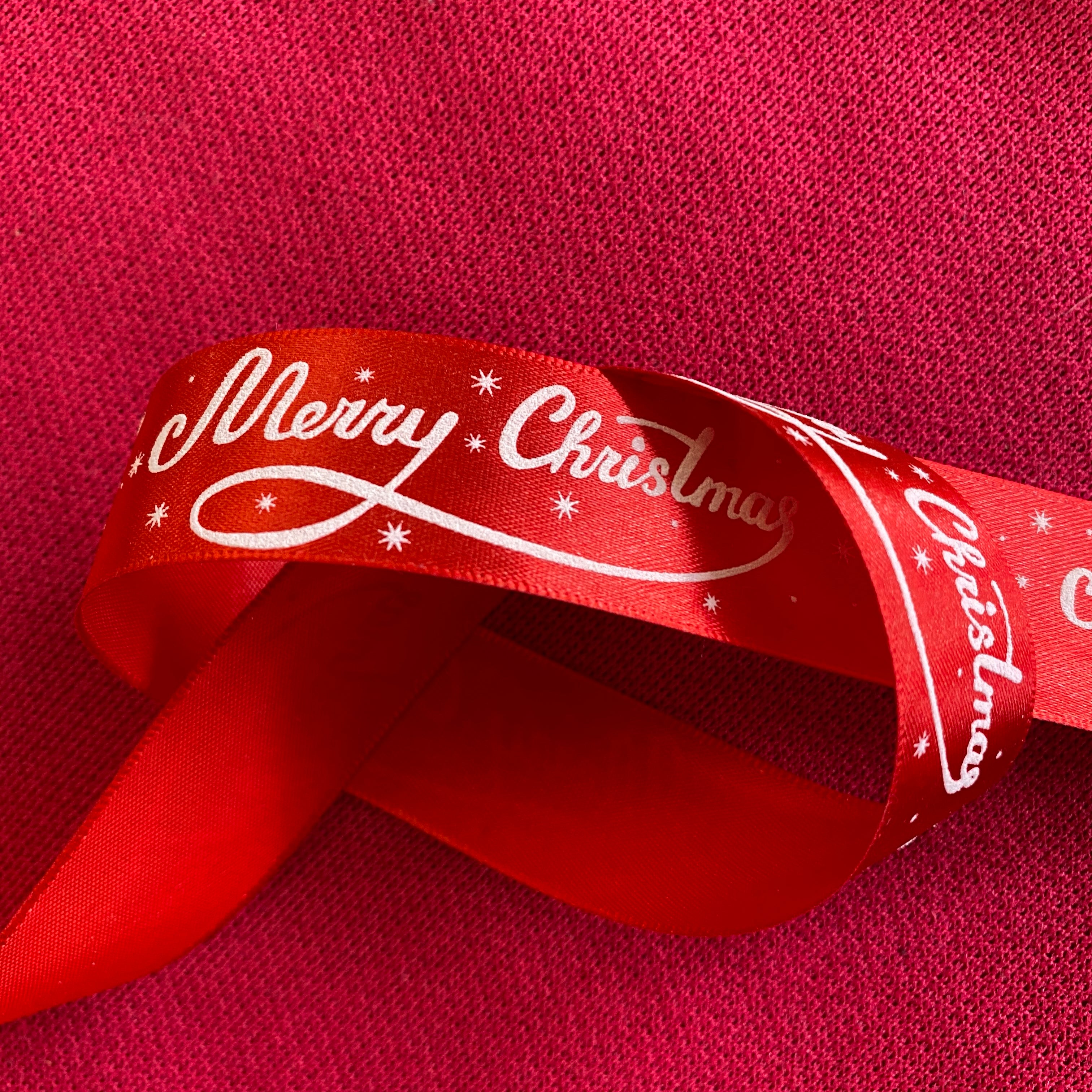 Christmas Ribbon - Merry Christmas