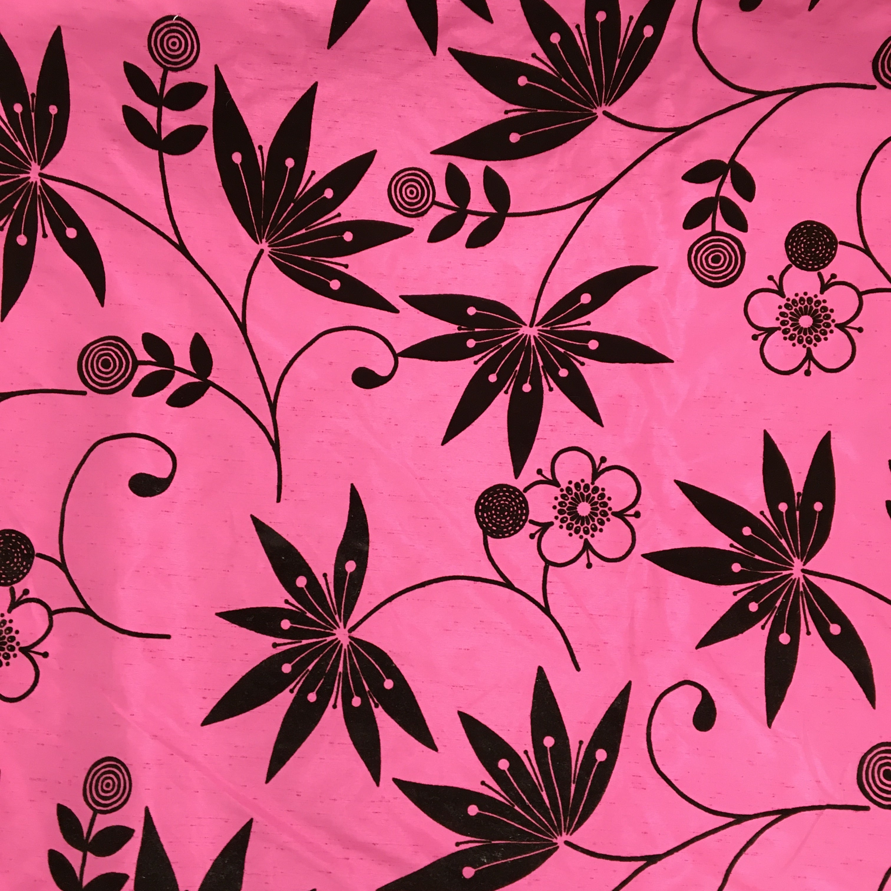 Retro Raspberry Flocked