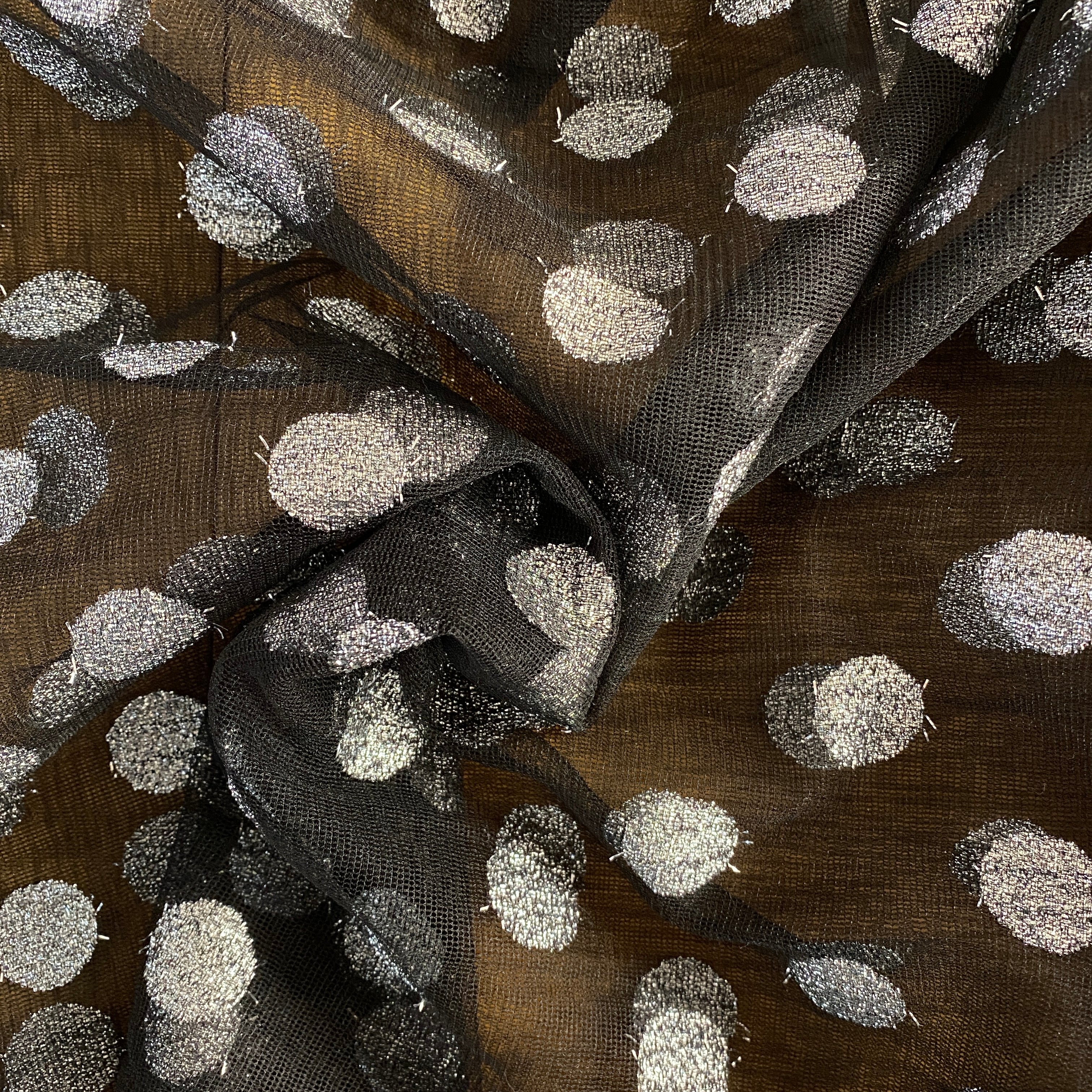 Black and Silver- Dress Net