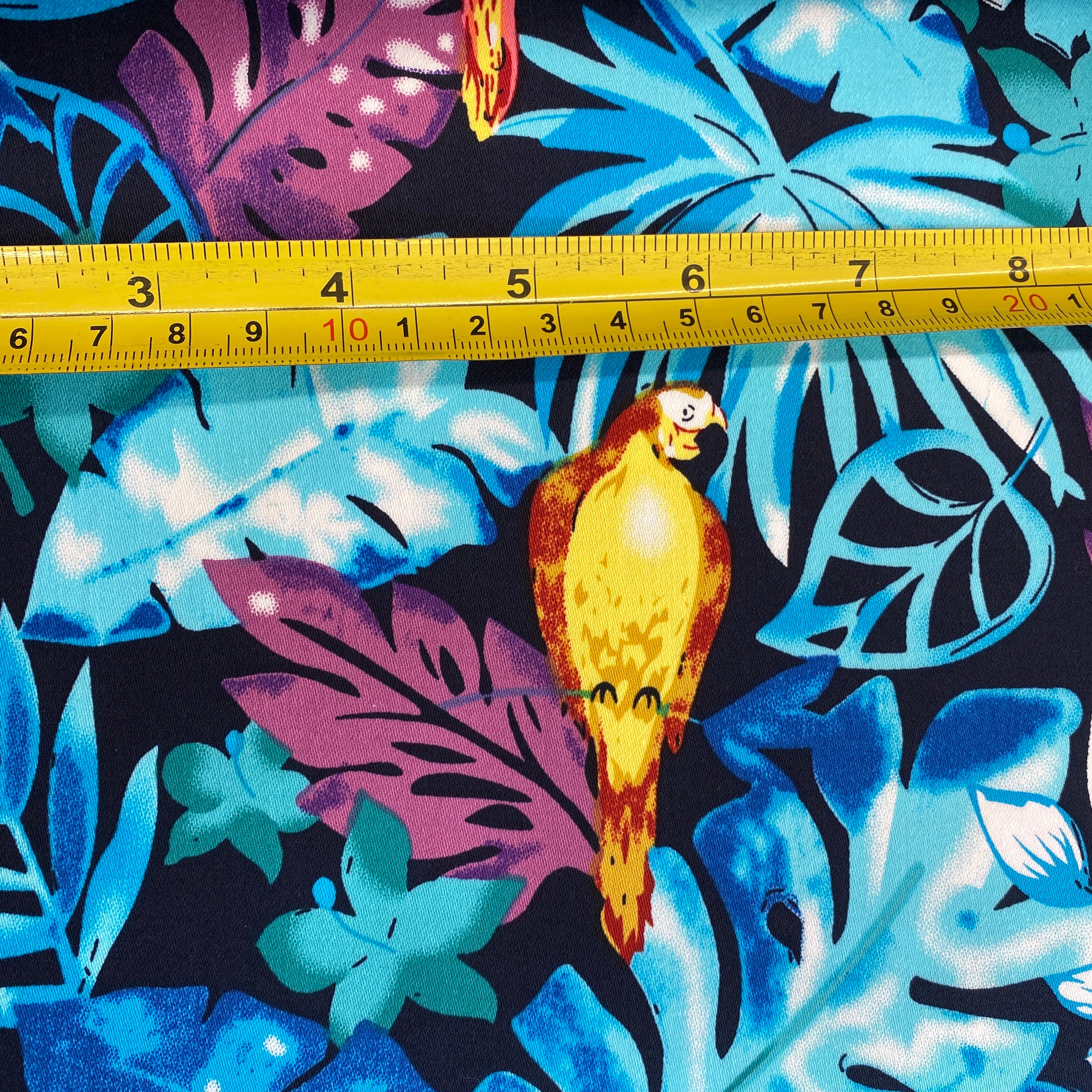 Stretch Cotton - Jardin Parrots