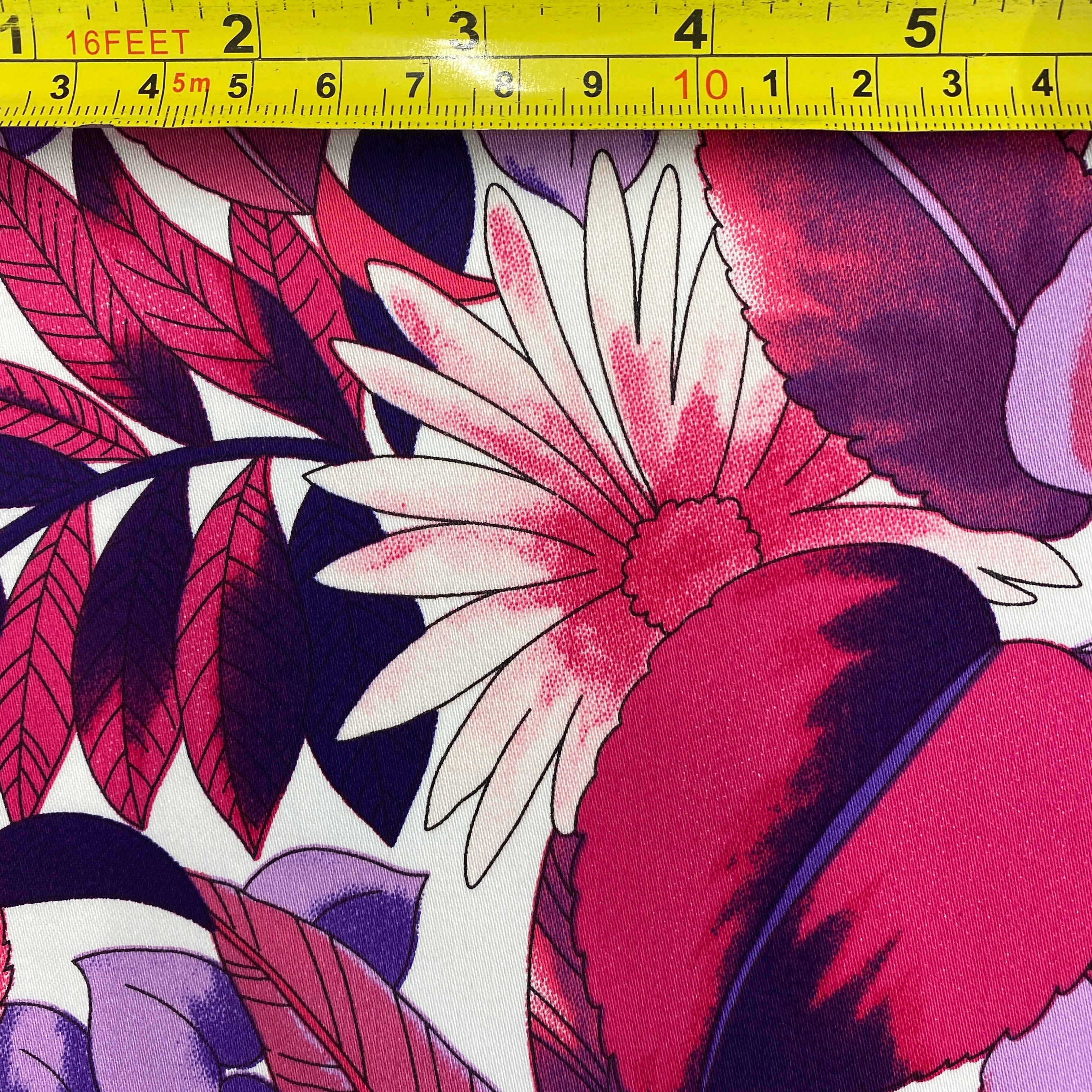 Stretch Cotton - Jardin Pinks