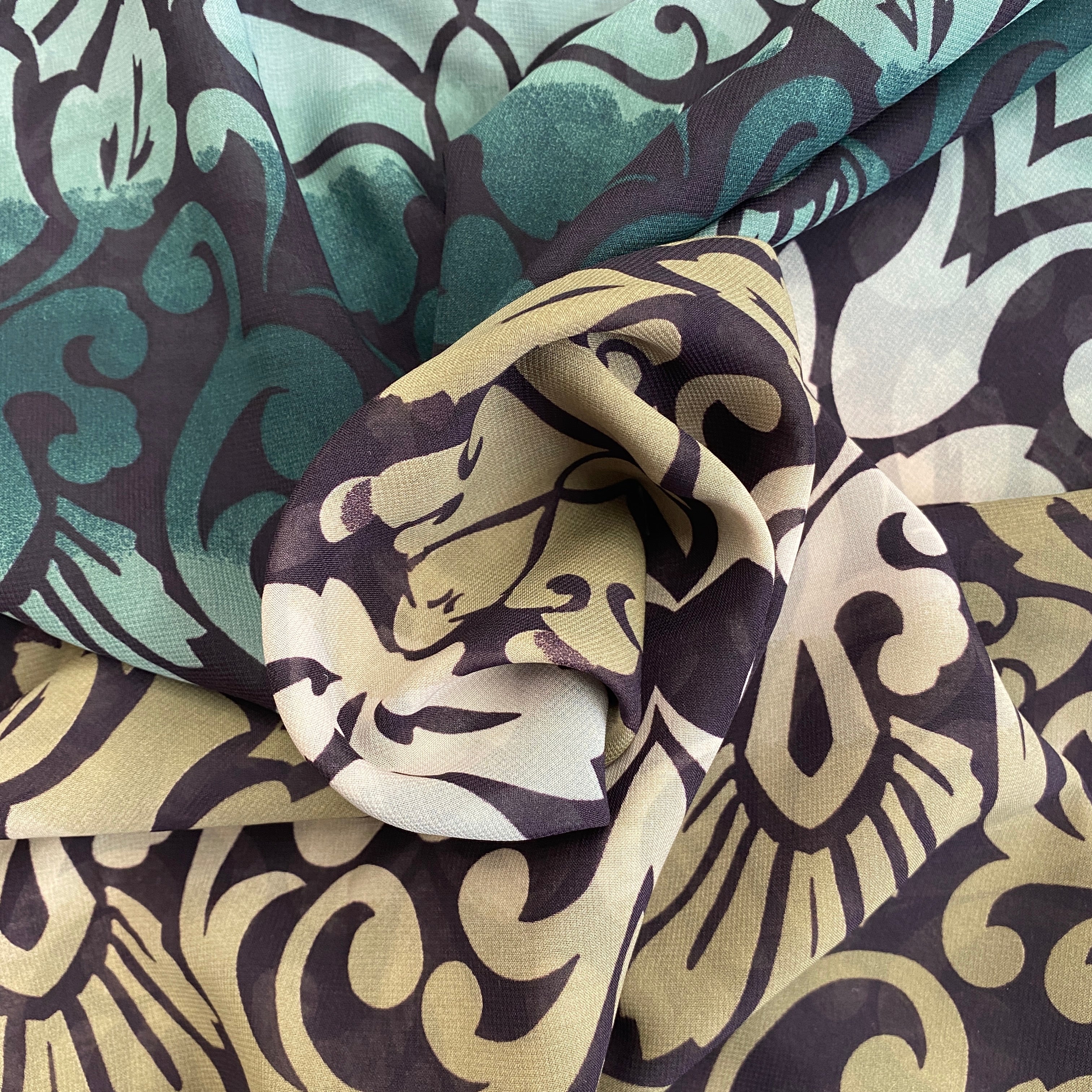 John Kaldor - Ice Chiffon Green