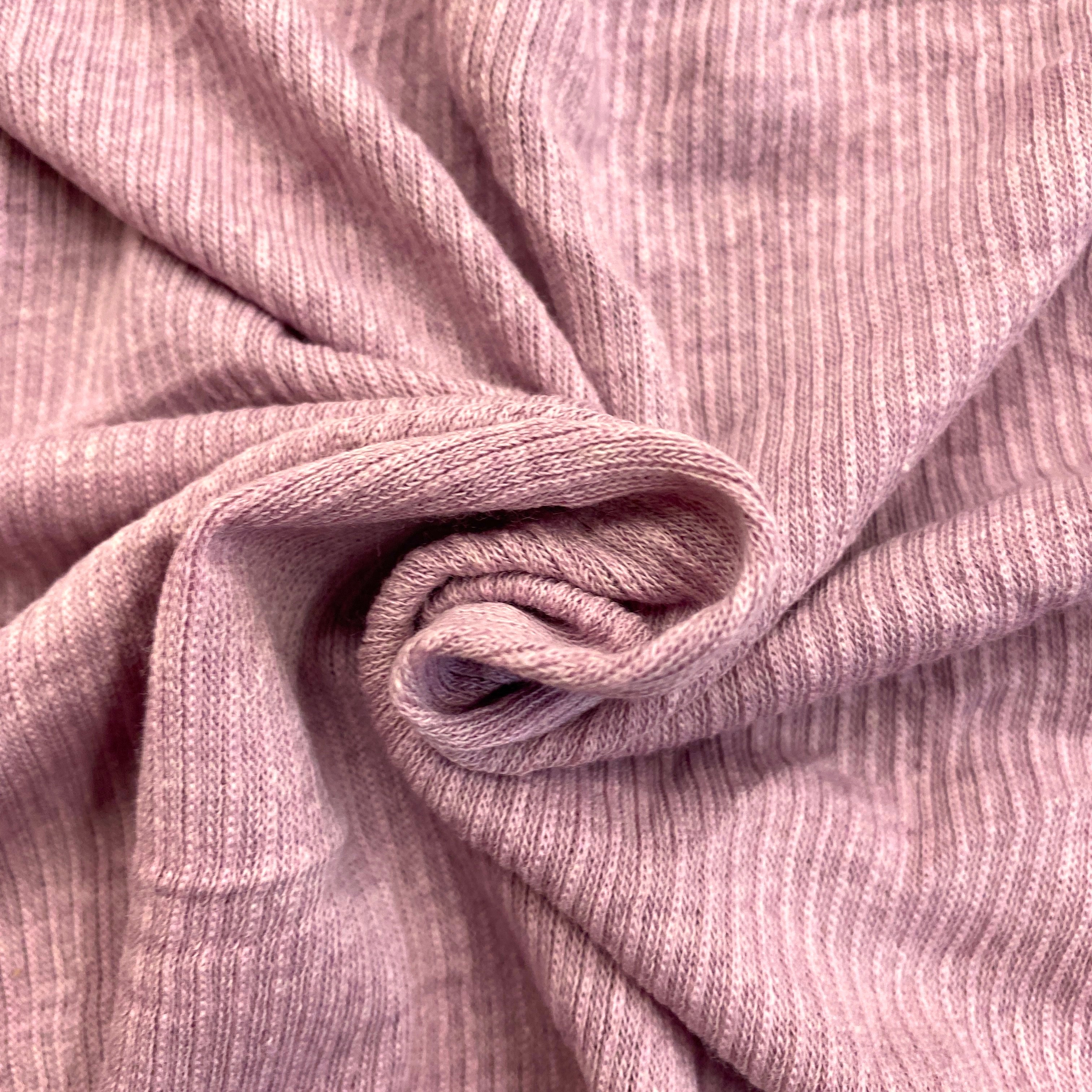 Lilac Ribbed Jersey