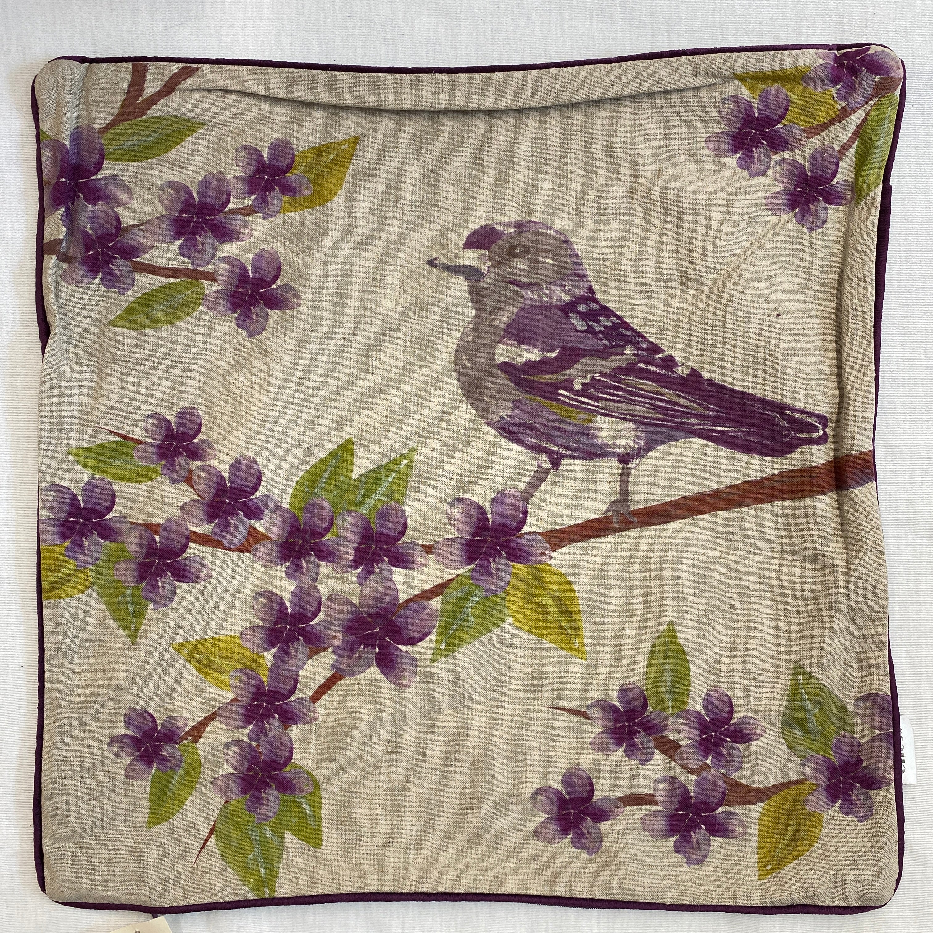 Birds on a branch - Plum