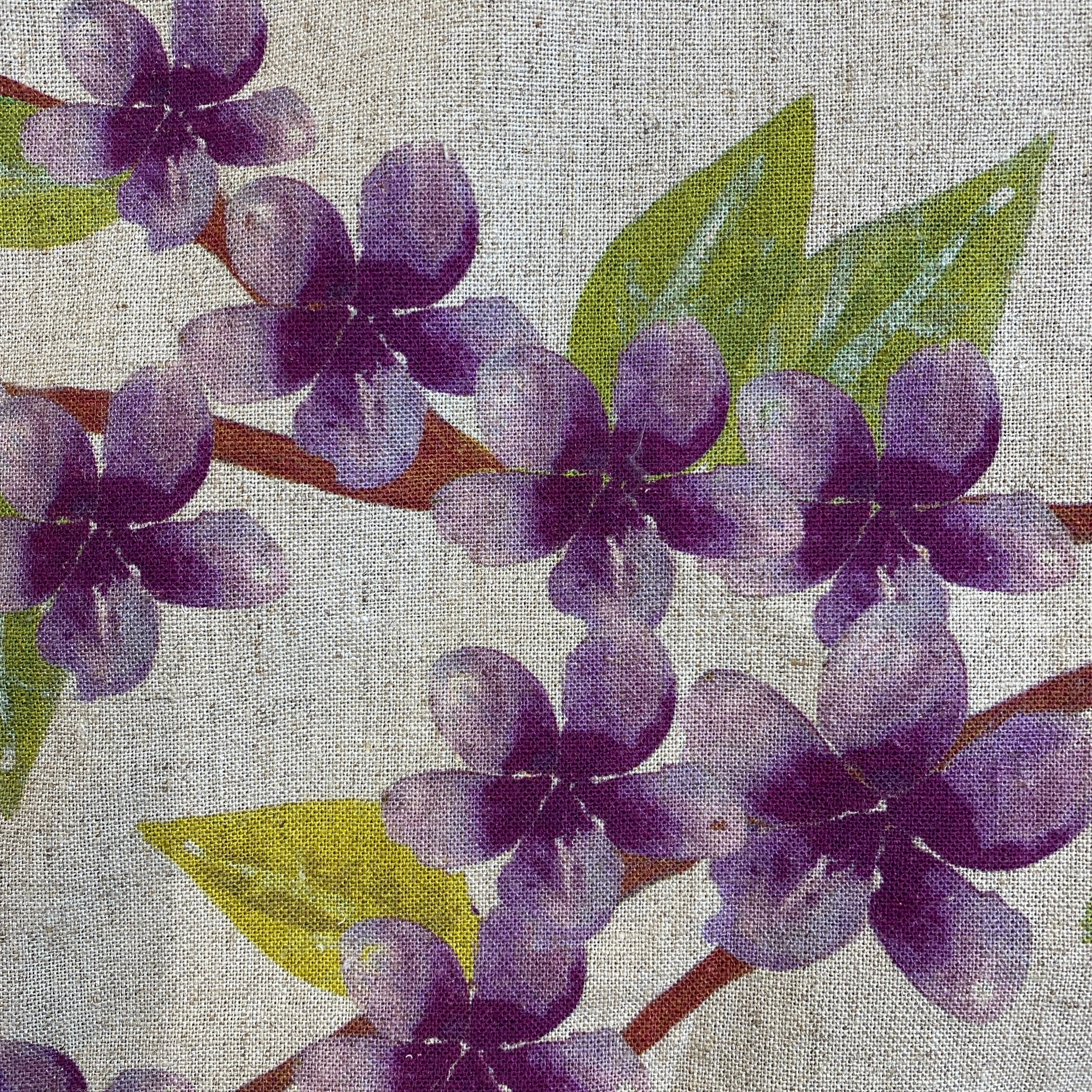 Birds on a branch - Plum