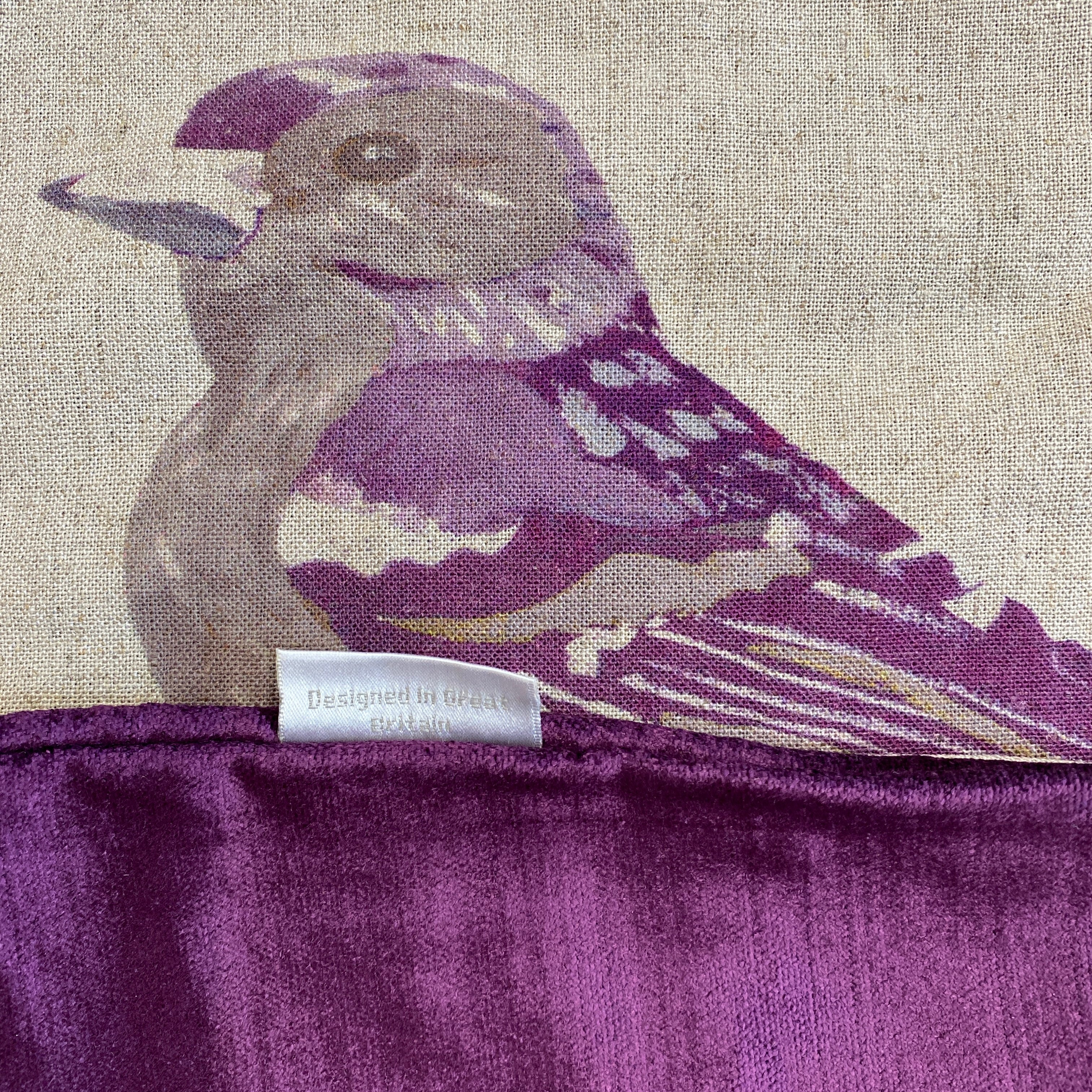 Birds on a branch - Plum