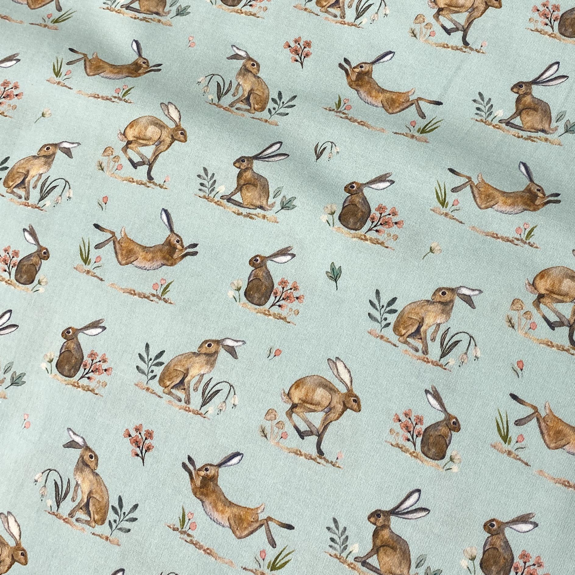 Leaping Hares