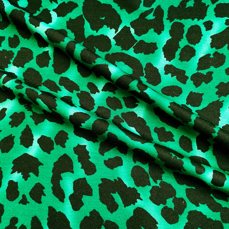 Emerald Leopard Jersey