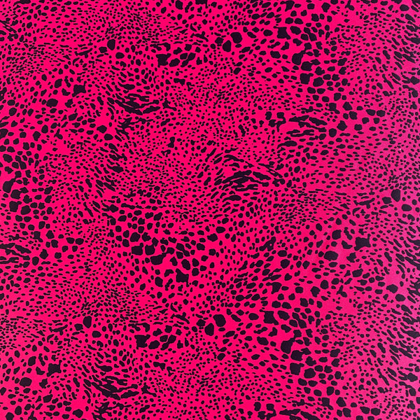 Cerise Animal Print