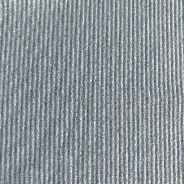 Pale Blue Ribbed Jersey