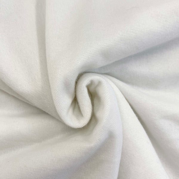 Brushed White Polyester