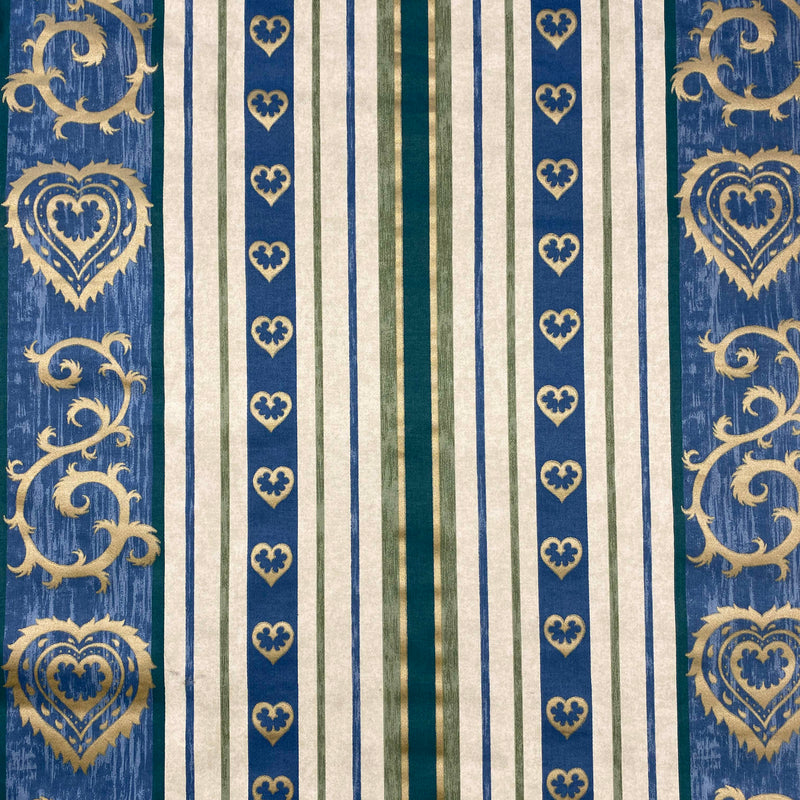Golden Heart Stripes - 140cm x 310cm