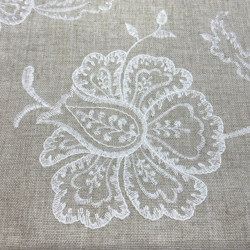 Sandy Embroidered Florals - 142cm X 185cm