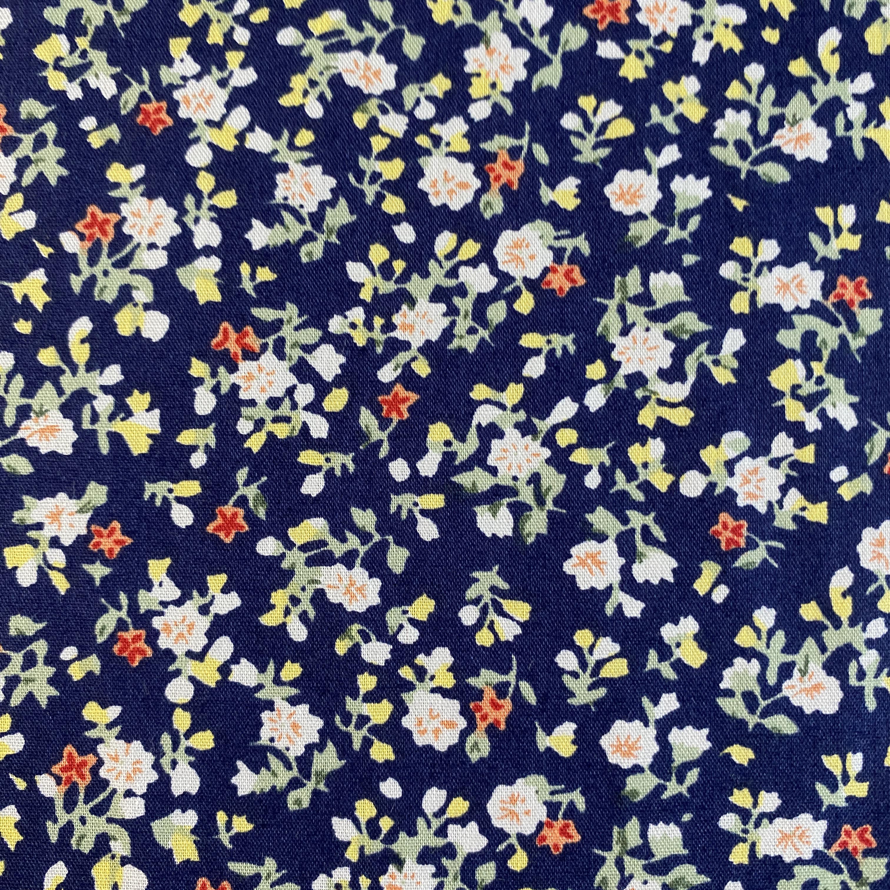 Navy Multi Florals