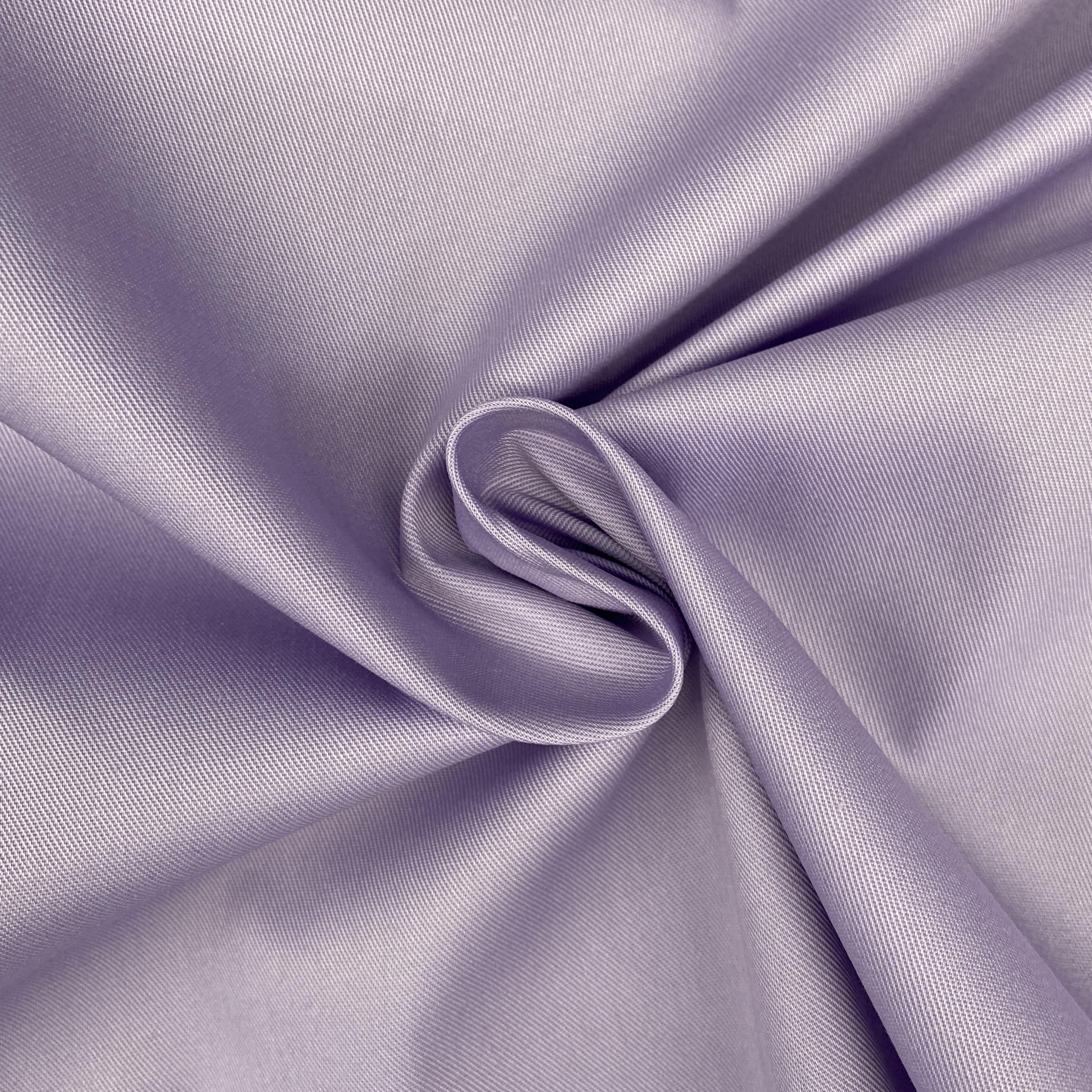 Lilac Poly/Cotton Drill