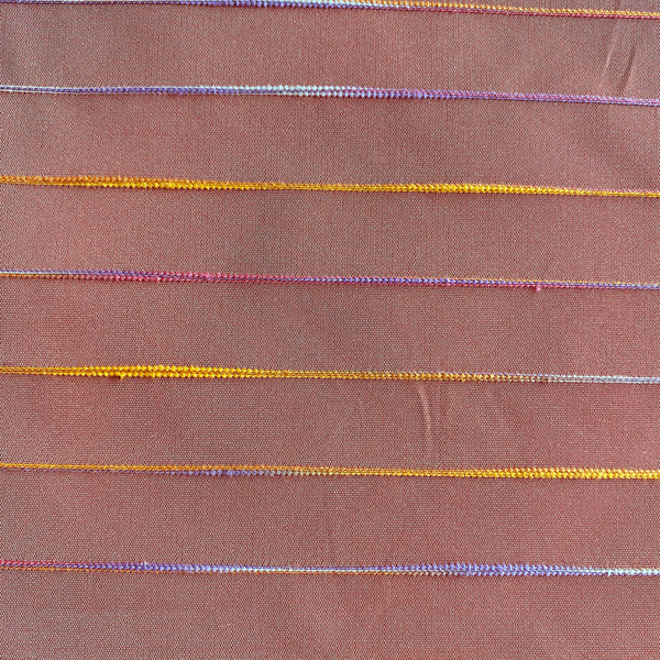 Shiny Rainbow Stripes - 140cm x 250cm
