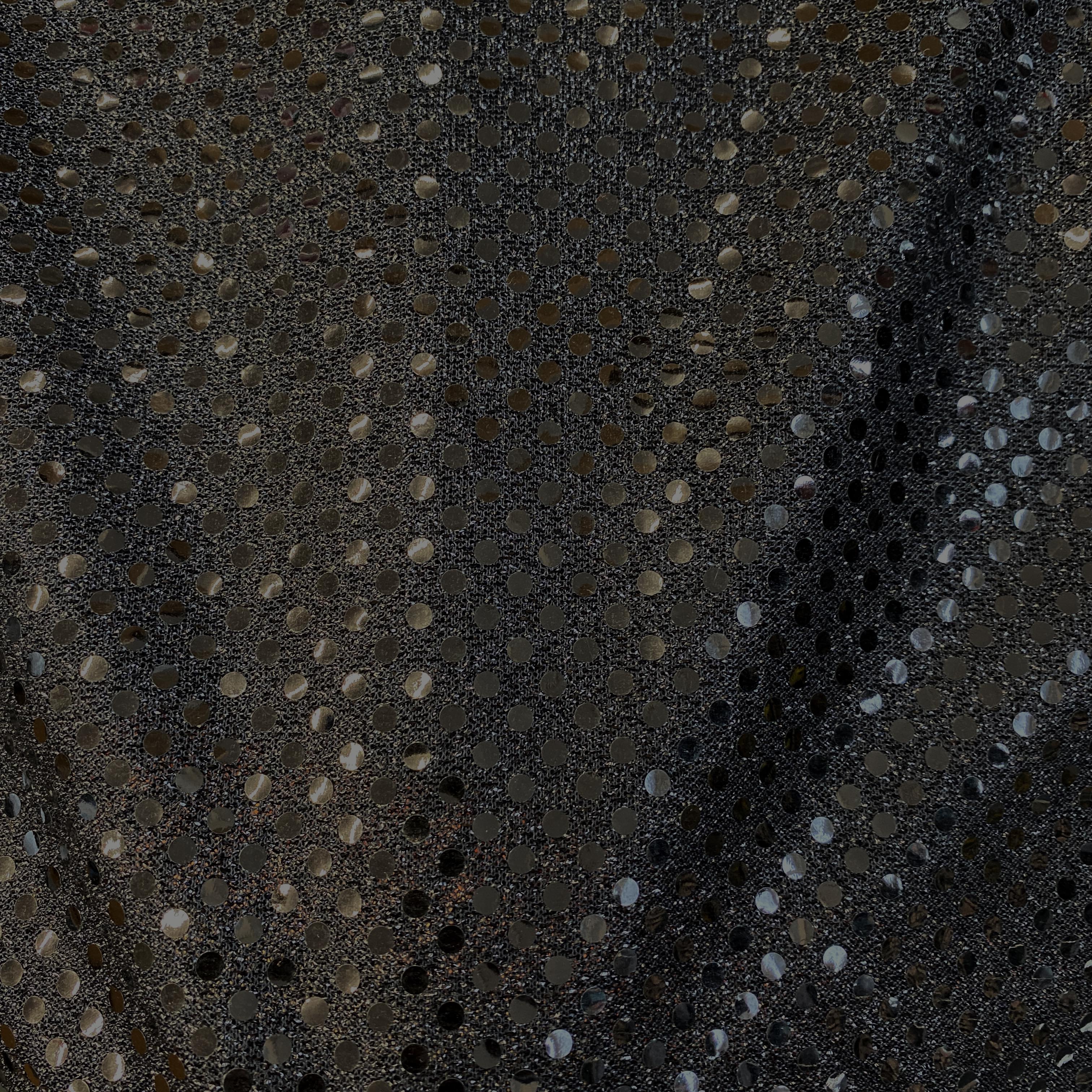 Noir Sparkle Printed Sequin
