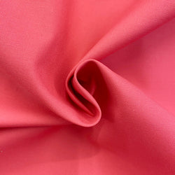 Cotton Dyed Drill - Rouge Pink