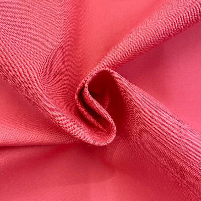 Cotton Dyed Drill - Rouge Pink