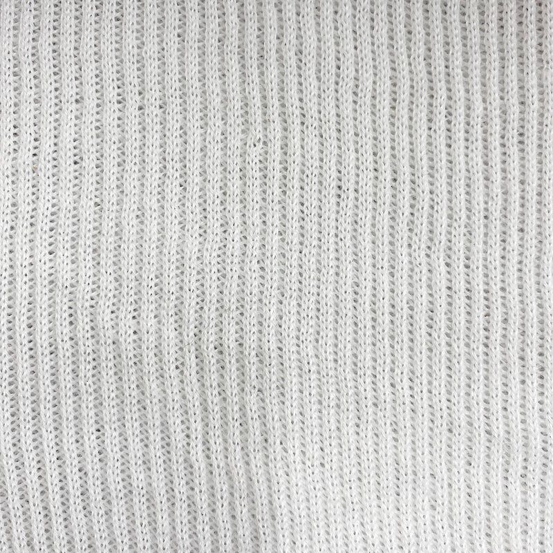 Snow Knitted Ribbed Jersery
