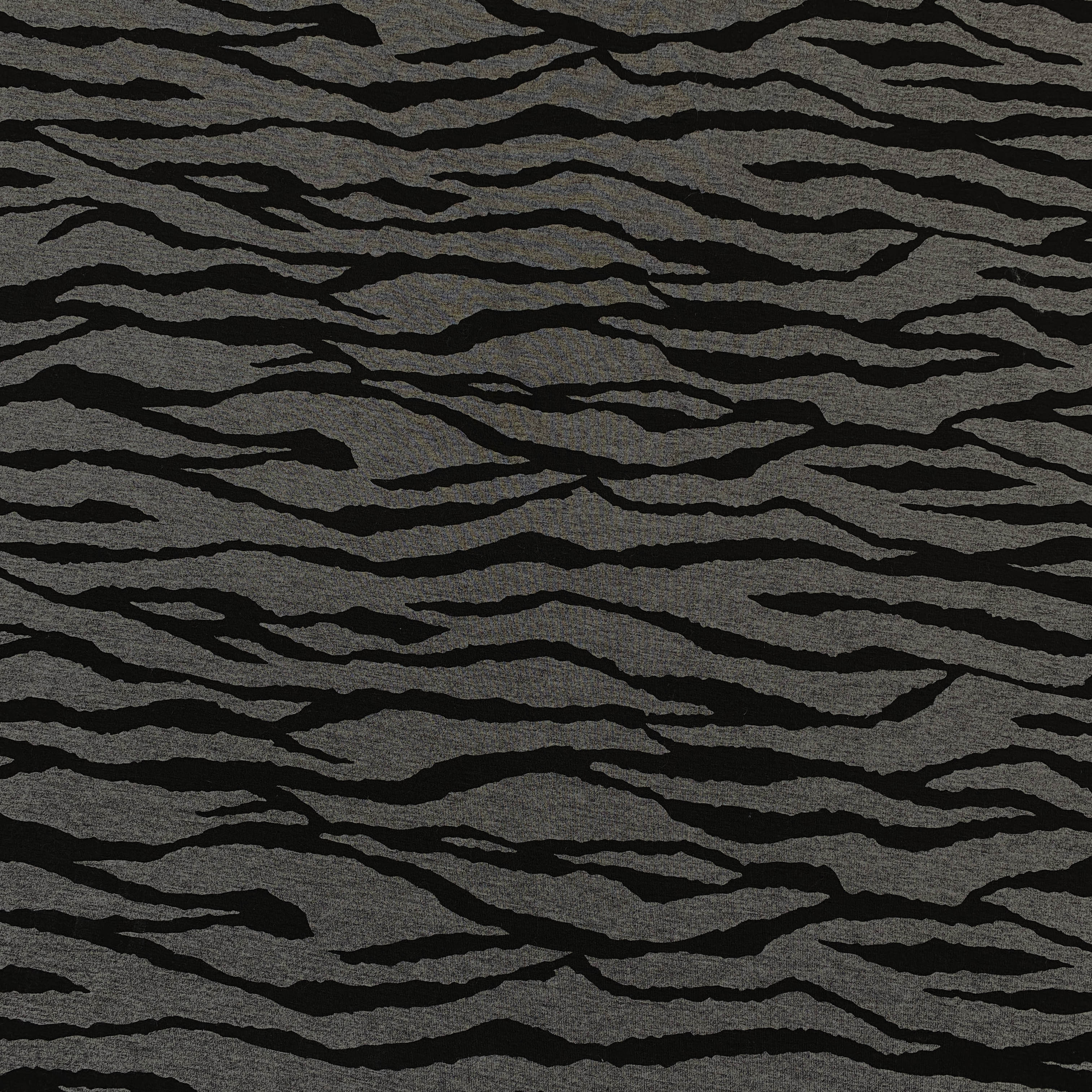 Dusky Zebra Printed Jersey