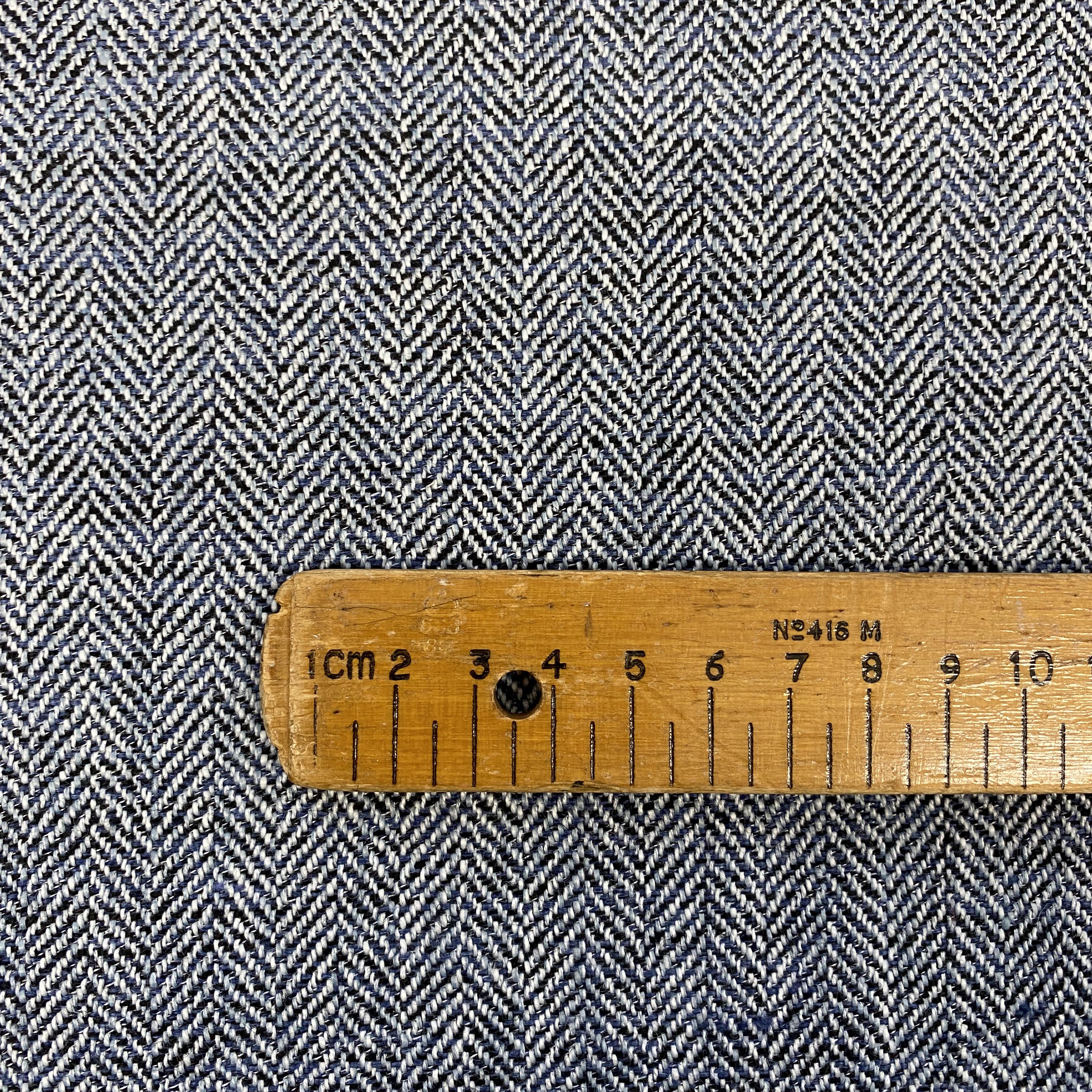 Herringbone Navy - 145cm x 195cm