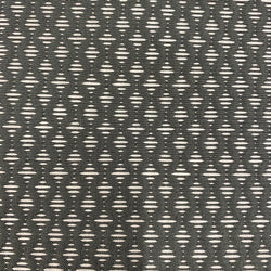 Graphite Dainty Diamonds - 140cm x 420cm