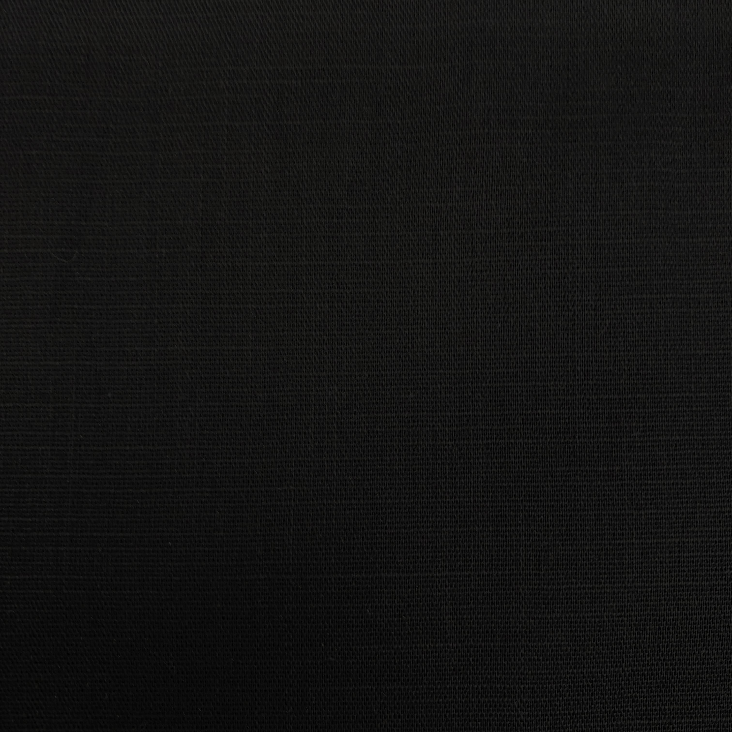 Black- Spandex Linen