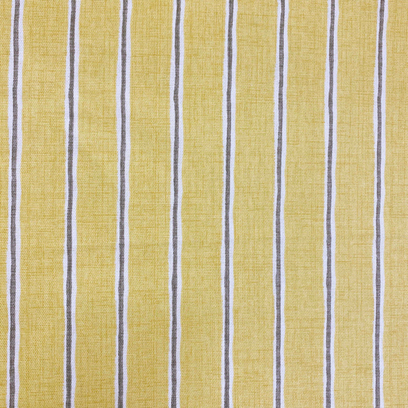 Yellow Pin Stripes 141cm X 182cm