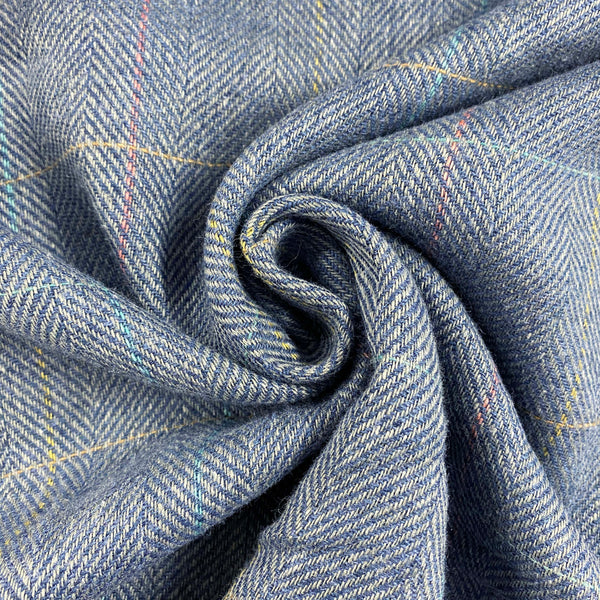 Rainbow Denim Tweed