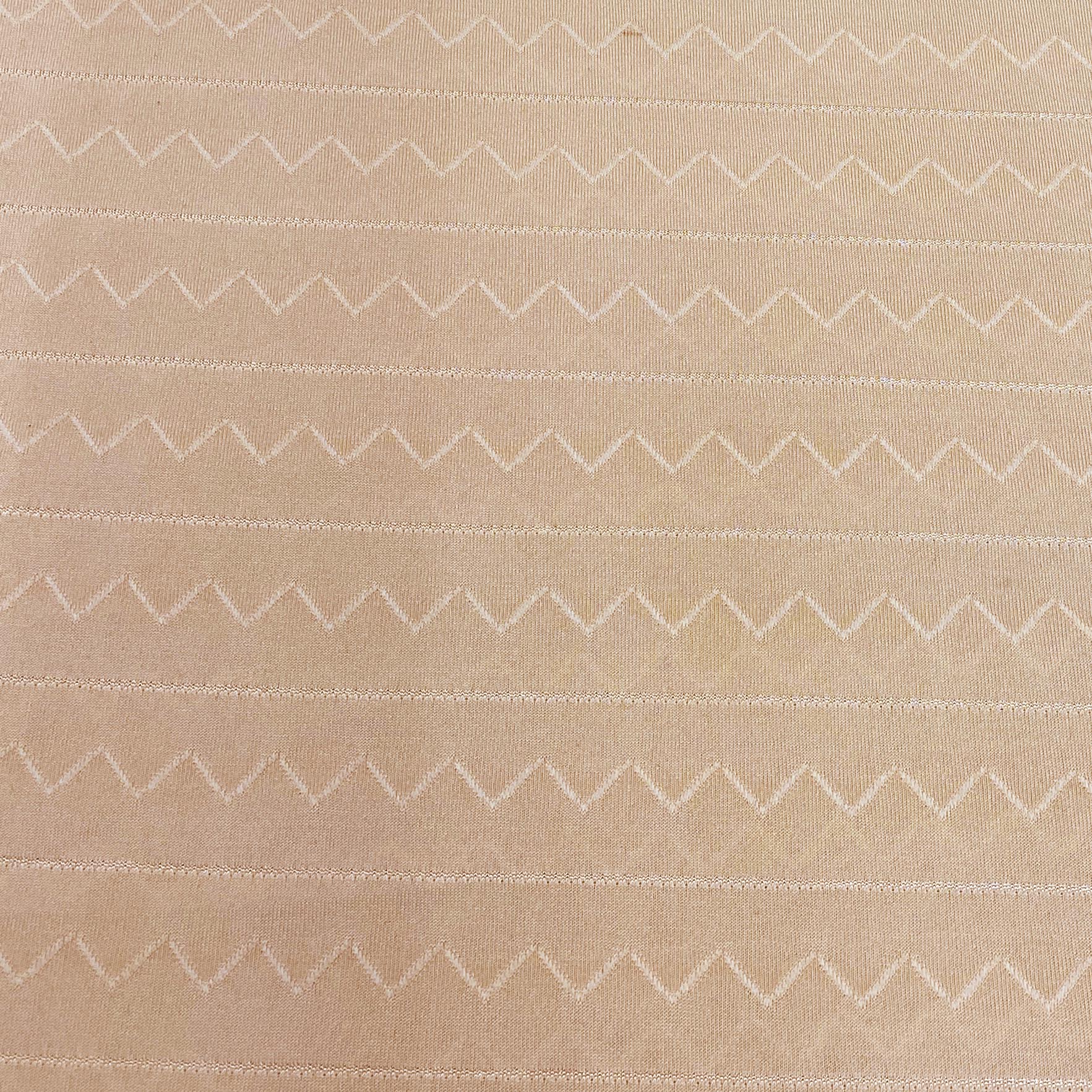 Peach Zig Zag Jersey