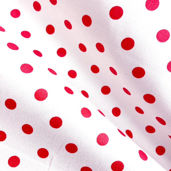 Red Spots on White