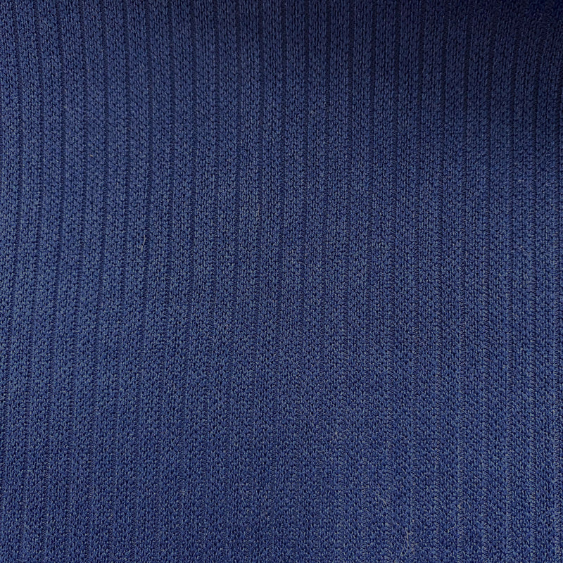 Dark Blue Ribbed Jersey