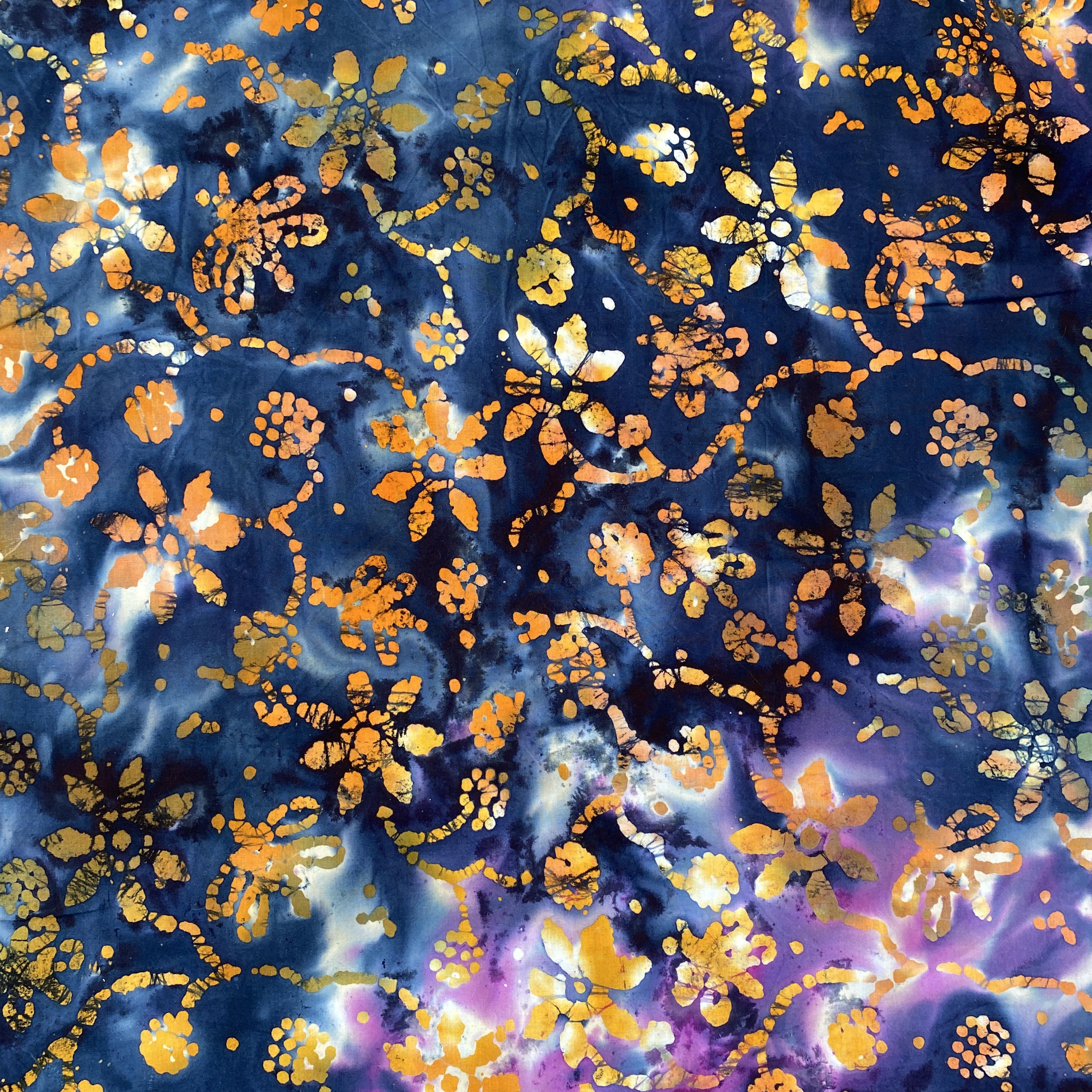 Batik - Blue Orange