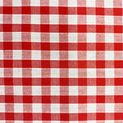 Gingham 1/8"  Red