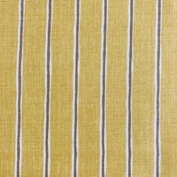 Rowing Stripes Mustard Yellow 140cm x 290cm