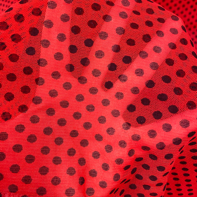 Polka Red Net