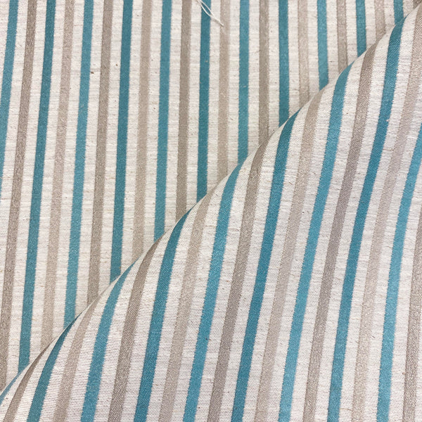 Stripy Teal - 140cm x 240cm