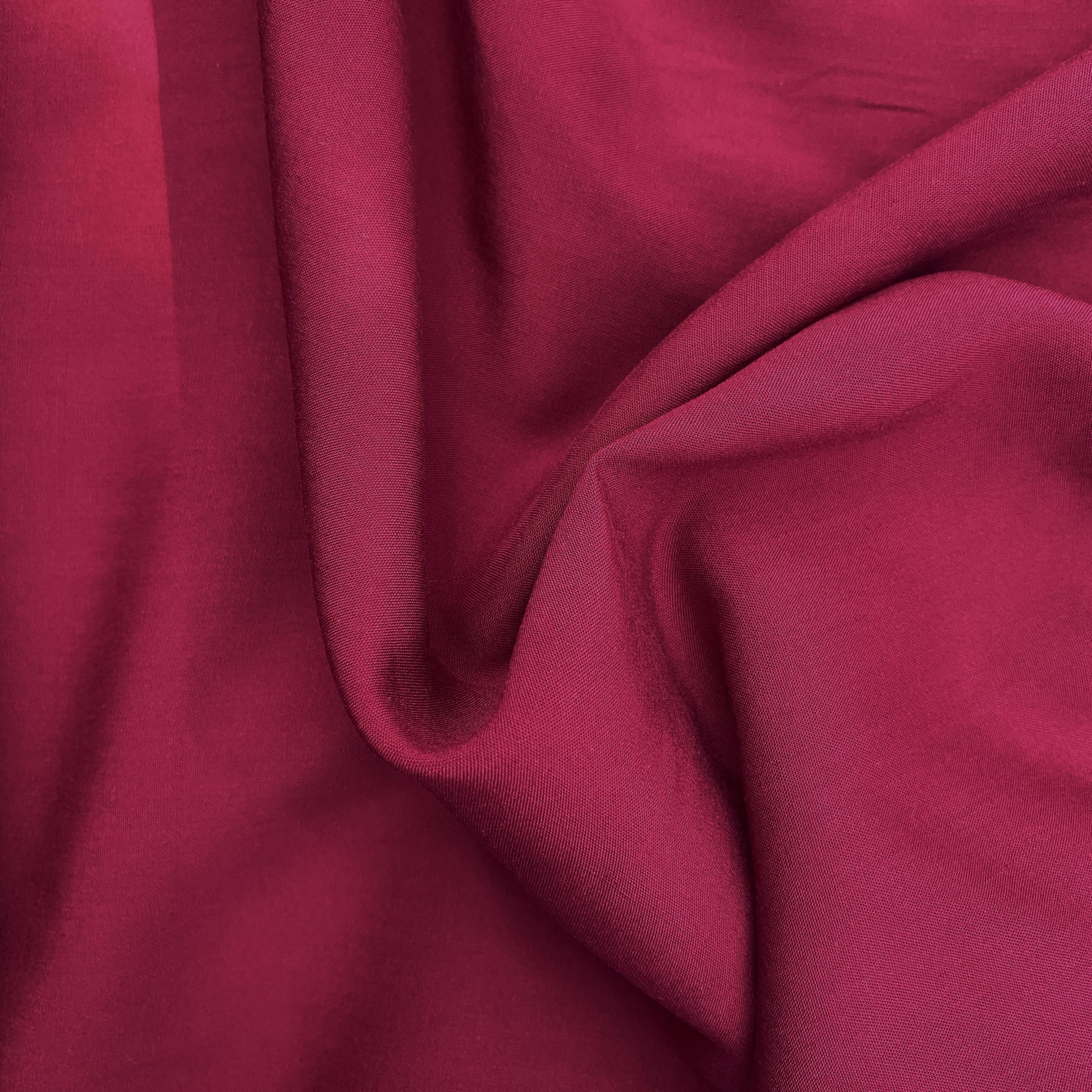 Viscose Burgundy
