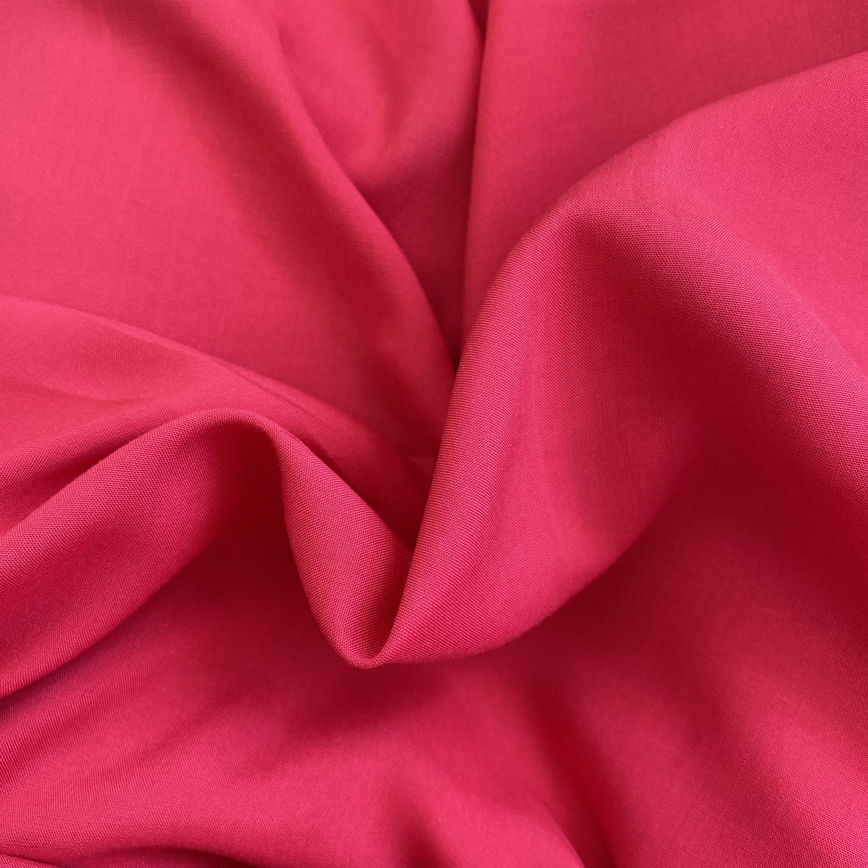 Viscose Raspberry Pink