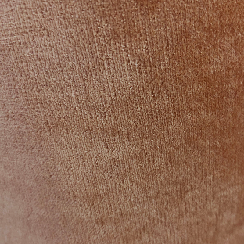 Terracotta Brown Velour