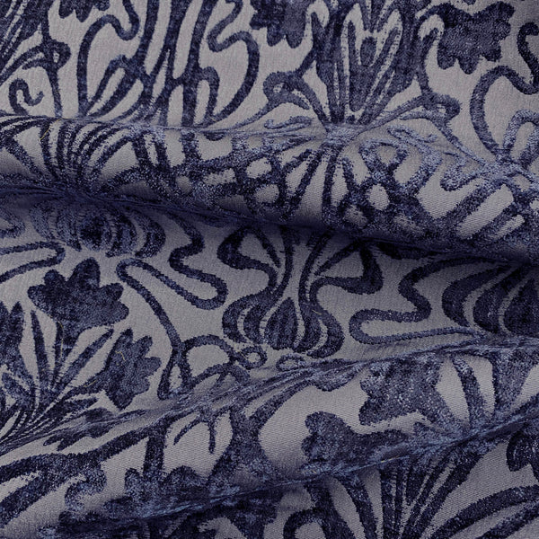 Tiverton Indigo Chenille - 140cm x 230cm