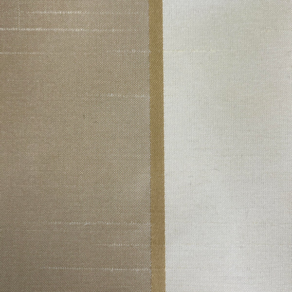 Vanilla Shantung Stripes - 140cm x 645cm