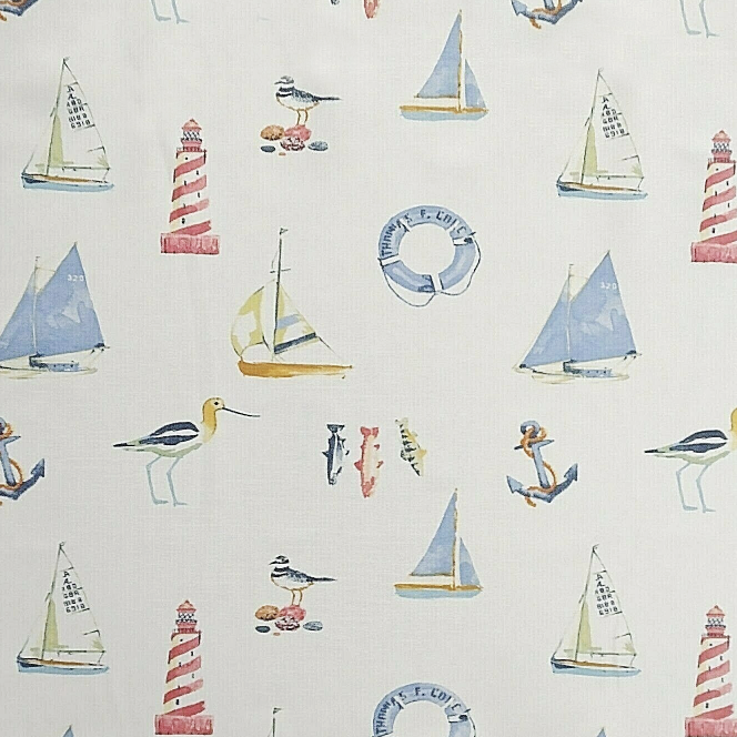 Nautical - Blue - Oilcloth