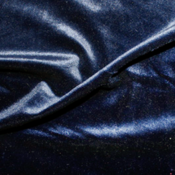 Stretch Velour - Navy