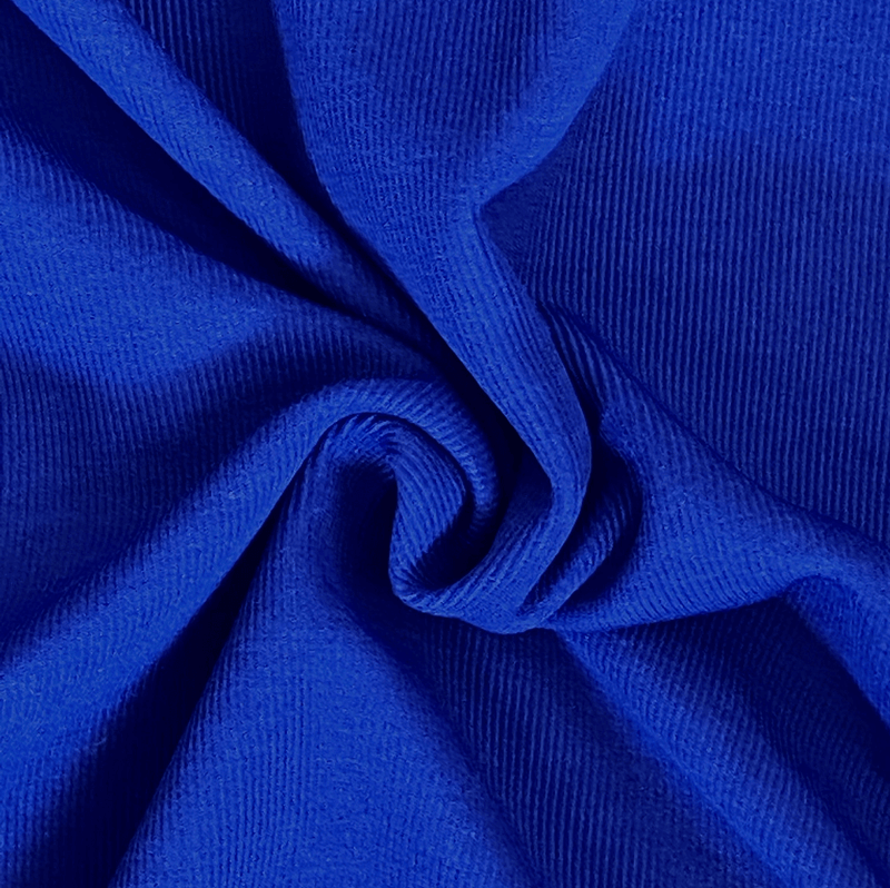 BULK - 10 metres for £10 - Royal Blue Tubular Ribbed Jersey