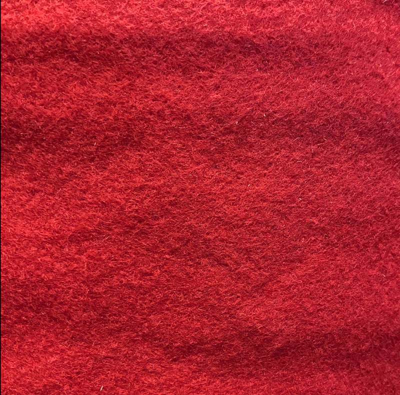 BULK - 10 metres for £35 - Red - Medium Weight Felt