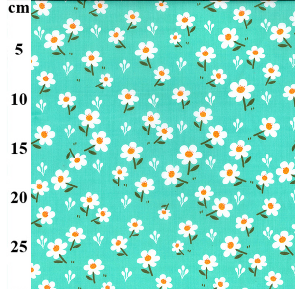 Turquoise Fun Florals