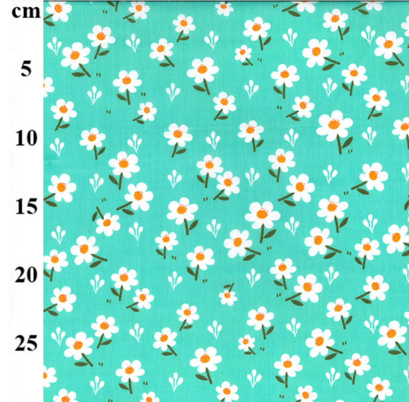 Turquoise Fun Florals